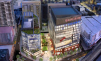 A rendering for HELIX Health + Life Sciences Exchange, the life sciences hub underway in New Brunswick.