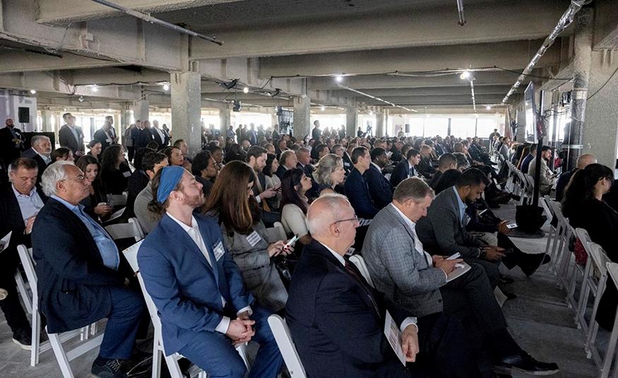 The inaugural Newark Summit event drew more than 1,000 attendees to Ironside Newark Dec. 4, 2023. - PROVIDED BY ROUNDTABLE&ADVISORY