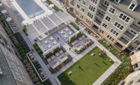 The courtyard at Highgate at Livingston features recreational spaces as well as a pool. - PROVIDED BY CONTINENTAL PROPERTIES