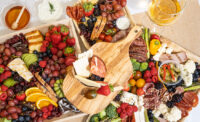 Graze Craze curates charcuterie boards made from a variety of high-quality specialty ingredients, such as premium meats and cheeses, fresh fruits, crisp vegetables and more, accompanied by house-made sauces, dips and jams.