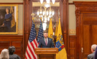 Justin Zimmerman was officially sworn in as commissioner of the New Jersey Department of Banking and Insurance on Nov. 4, 2024, during a ceremony at the State House in Trenton.