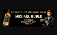 Grammy Award-winning artist Michael Bublé and certified sommelier Blake Leonard of Stew Leonard’s Wines & Spirits will host a live-streaming event celebrating Fraser & Thompson whiskey on Dec. 12.