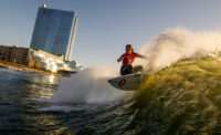 The Atlantic City Sports Commission has hosted events including surfing championships.
