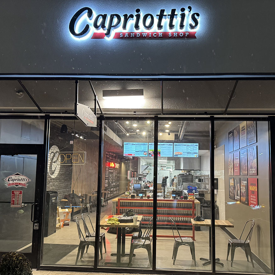 Capriotti’s Sandwich Shop's first New Jersey is located at 301 N. Harrison St. in Princeton.