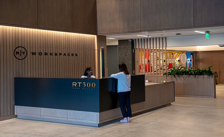 Following a $100 million capital improvement plan, The Connell Co. introduced RT Workspaces at The Park last year.