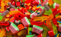 Assorted gummy candies