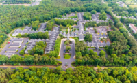 Aeriel view of Harrogate Village senior living in Lakewood. PROVIDED BY FELLOWSHIP LIFE
