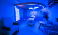 Shown is the infusion center in the new Children's Same Day Services center, located at the Bristol-Myers Squibb Children’s Hospital at Robert Wood Johnson University Hospital.