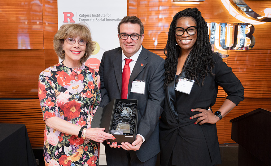 Rutgers Institute for Corporate Social Innovation's inaugural Corporate Social Innovation Excellence Awards