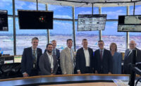 U.S. Transportation Secretary Sean Duffy's visit to Newark Liberty International Airport on June 2, 2025, included a stop at United’s Station Operations Center.
