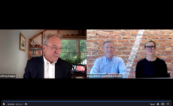 Gensler Managing Directors Reid Brockmeier and Becky Button speak with NJBIZ Editor Jeff Kanige on May 28, 2025.