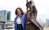 Roxanne Earley is the outgoing executive director of the Hoboken Business Alliance.