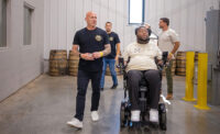 Eric LeGrand Bourbon co-founders Brian Axelrod (left) and Eric LeGrand (right)