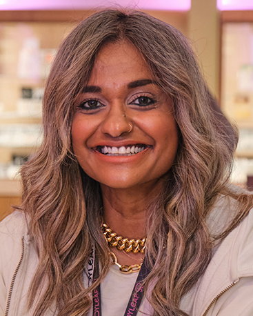 Dharshini Casinathen, co-owner of Roselle-based recreational dispensary Joyleaf