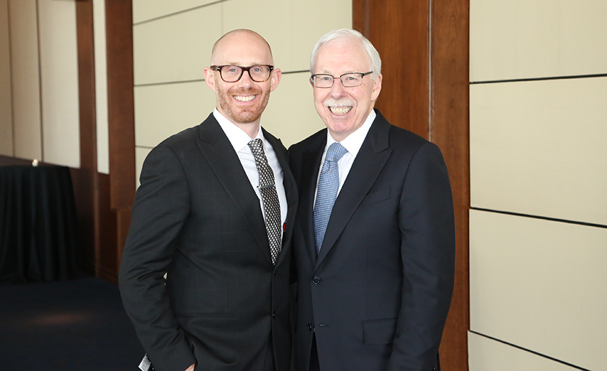 Doherty Enterprises President and Chief Operating Officer Tim Doherty and founder Ed Doherty