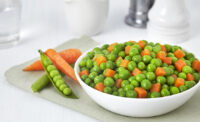 Peas and carrots