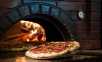Brick-oven pizza