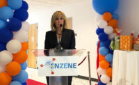 Enzene Biosciences ribbon cutting