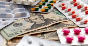 Medicine on money