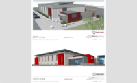 Renderings from DIGroupArchitecture for renovations to the UCNJ Union College of Union County Physical Education Center (PECK). - PROVIDED BY UNION COUNTY IMPROVEMENT AUTHORITY