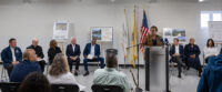 Camden Community Partnership CEO Dana Redd delivers remarks Oct. 8, 2025, during an event to launch the Camden Community Housing Collaborative (CCHC). - PROVIDED BY CAMDEN COUNTY