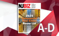 2025 NJBIZ Commercial Real Estate Power List