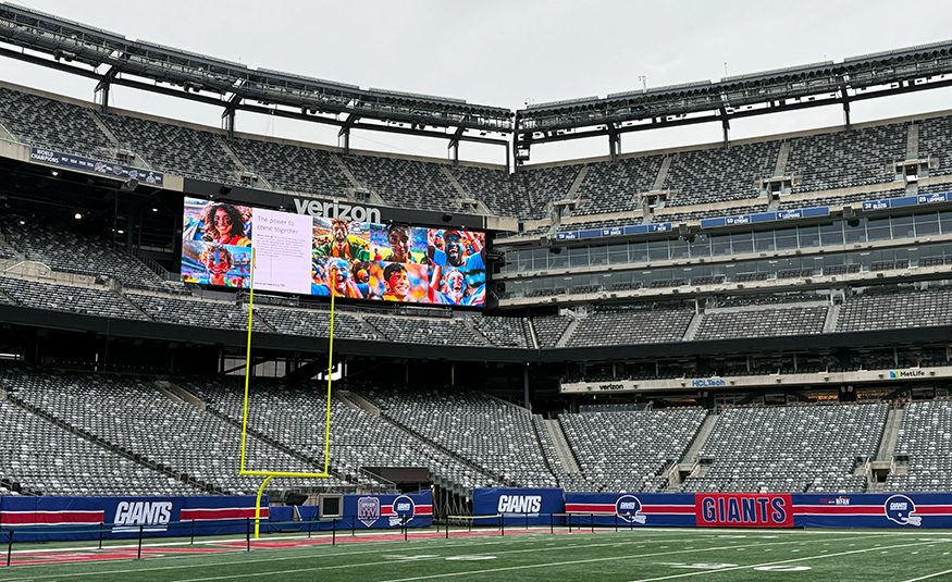MetLife Stadium in East Rutherford