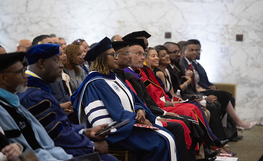 Inauguration of William Tate IV as the 22nd president of Rutgers University