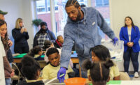 America's Grow-a-Row, Team Walker, QuickChek and New York Giants linebacker Kayvon Thibodeaux