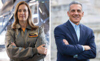 Mikie Sherrill (left), Democratic gubernatorial candidate, and Jack Ciattarelli (right), Republican gubernatorial candidate