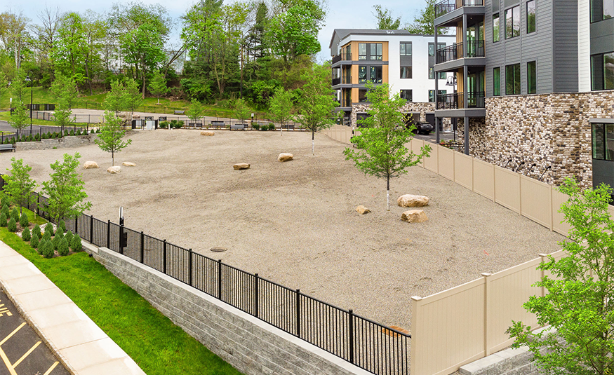 Stonehill at West Orange also features a 2-acre dog park. - PROVIDED BY BNE REAL ESTATE -
