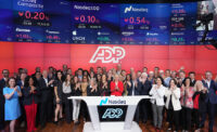 ADP marked its 75th anniversary by ringing the NASDAQ MarketSite Opening Bell on June 10, 2024.
