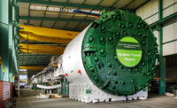 A tunnel boring machine for the Hudson Tunnel Project