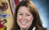 Jen Davenport in Trenton, N.J. on Tuesday, Jan. 30, 2018. (Office of the Attorney General / Tim Larsen)