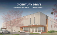STRO and KRE plan to deliver a new industrial development to 3 Century Drive in Parsippany later in 2026. PROVIDED BY STRO