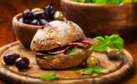 Salami sandwich