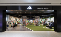 Pop up Adidas store at the American Dream Mall