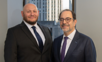 From left, Jonathan Wishnia will serve as the next managing partner at Lowenstein Sandler LLP, succeeding longtime leader Gary Wingens, who will continue as chair. PROVIDED BY LOWENSTEIN SANDLER LLP