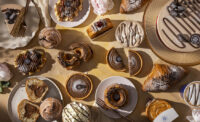 Paris Baguette's Made with Nutella lineup of pastries, cakes and beverages.