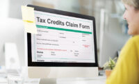 Tax Credits Claim Return Deduction Refund Concept