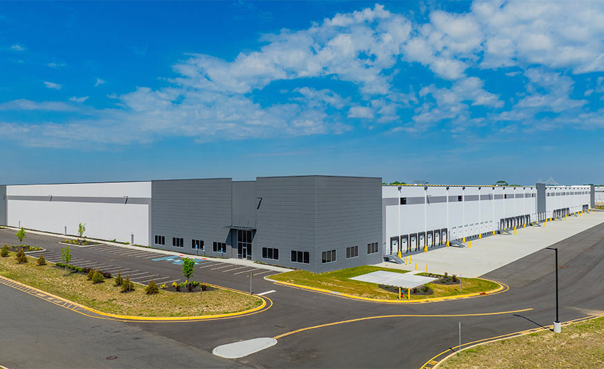 200 Crossroads at Logan North Industrial Park in Logan Township, from Greek Real Estate Partners, Advance Realty Investors and Torchlight Investors. PROVIDED BY JOE POLILLIO/AEROJO DRONE PRODUCTIONS