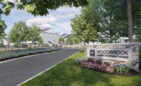 WoodBrook at Randolph debuted in April 2026 at 80% leased. PROVIDED BY WOODMONT PROPERTIES
