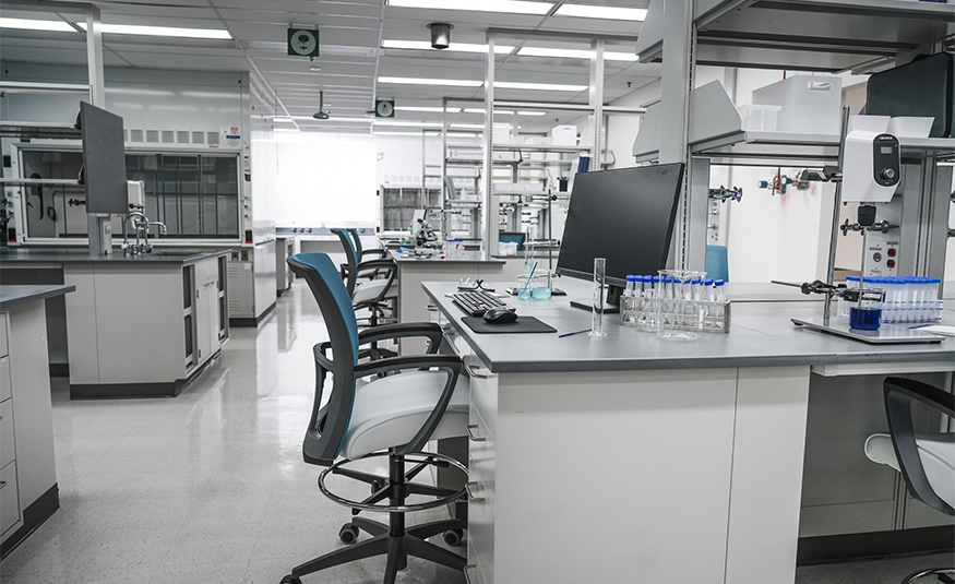 NJIT lab space at NEST in Kenilworth.