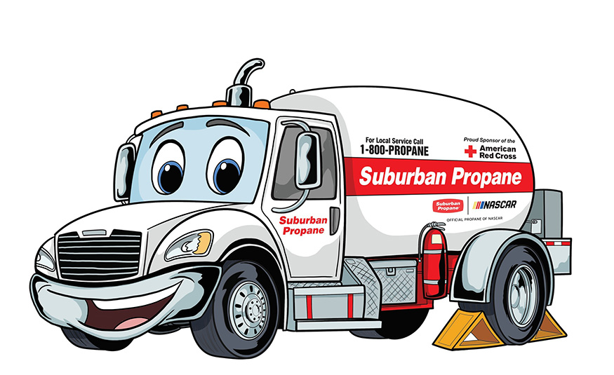 Suburban Propane's new mascot, PhilMor the Bobtail.