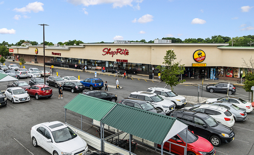 ShopRite-anchored Convery Plaza, located at 365 Convery Blvd. in Perth Amboy, sits at a signalized intersection. PROVIDED BY CBRE