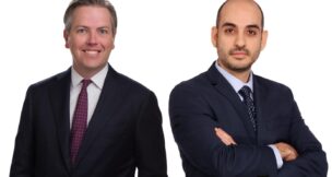 Harrison McAvoy (left) and Grant Petrosya (right), co-chairs of Mandelbaum Barrett PC's antitrust practice