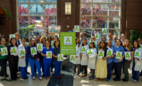 Englewood Health team members celebrate their "A" grade in the Spring 2026 Hospital Safety Grades from the Leapfrog Group. PROVIDED BY ENGLEWOOD HEALTH