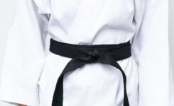 Martial arts black belt
