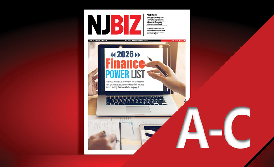2026 NJBIZ Finance Power List: A – C