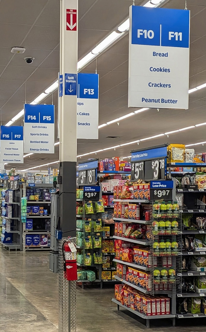Walmart's remodeled Pennsville store